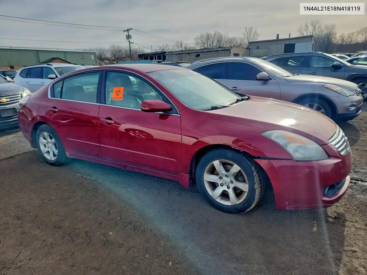 1N4AL21E18N418119 2008 Nissan Altima 2.5