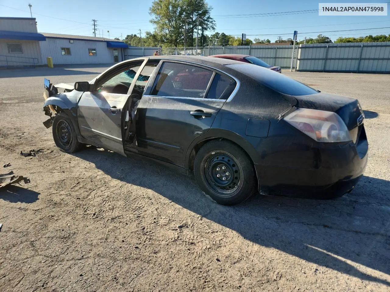 1N4AL2AP0AN475998 2010 Nissan Altima Base