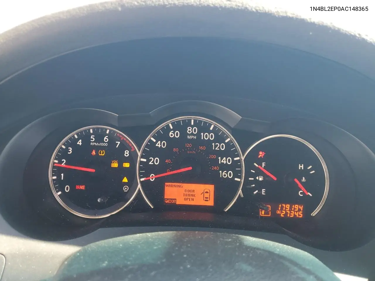 1N4BL2EP0AC148365 2010 Nissan Altima Sr