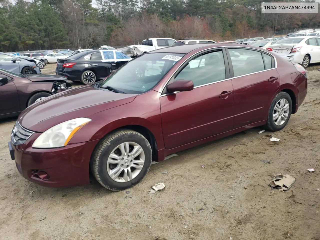 1N4AL2AP7AN474394 2010 Nissan Altima Base