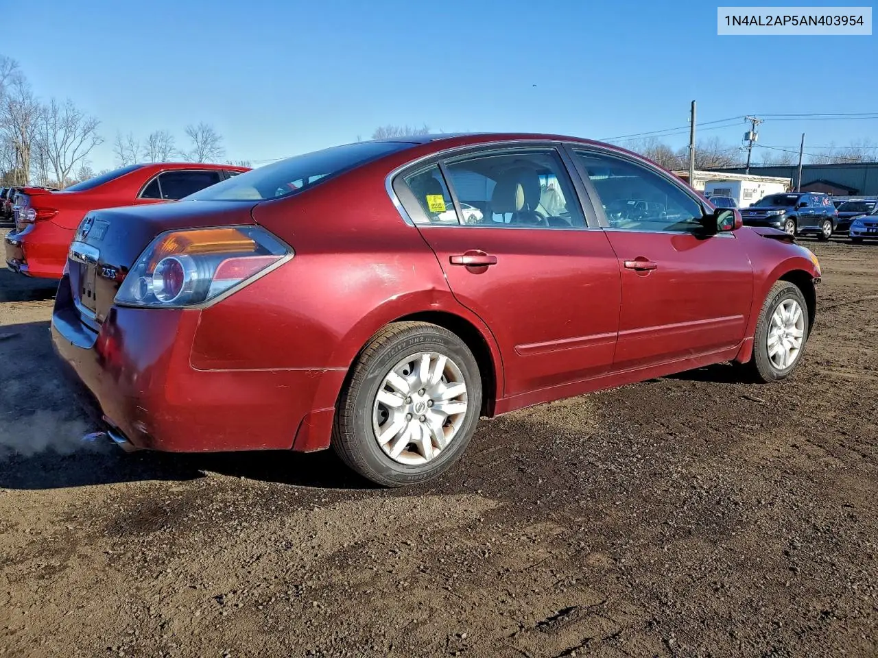 1N4AL2AP5AN403954 2010 Nissan Altima Base