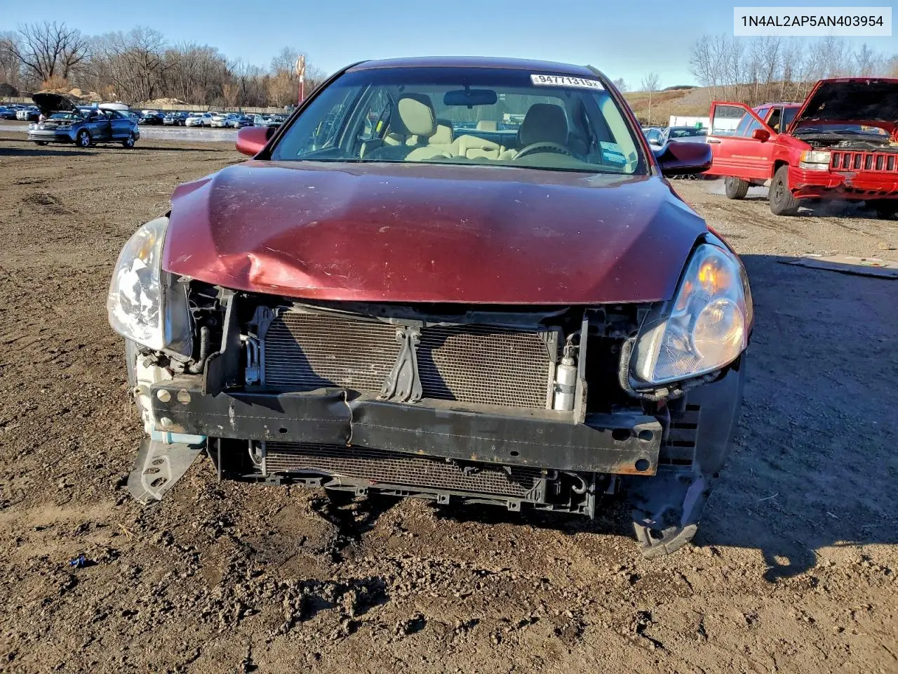1N4AL2AP5AN403954 2010 Nissan Altima Base