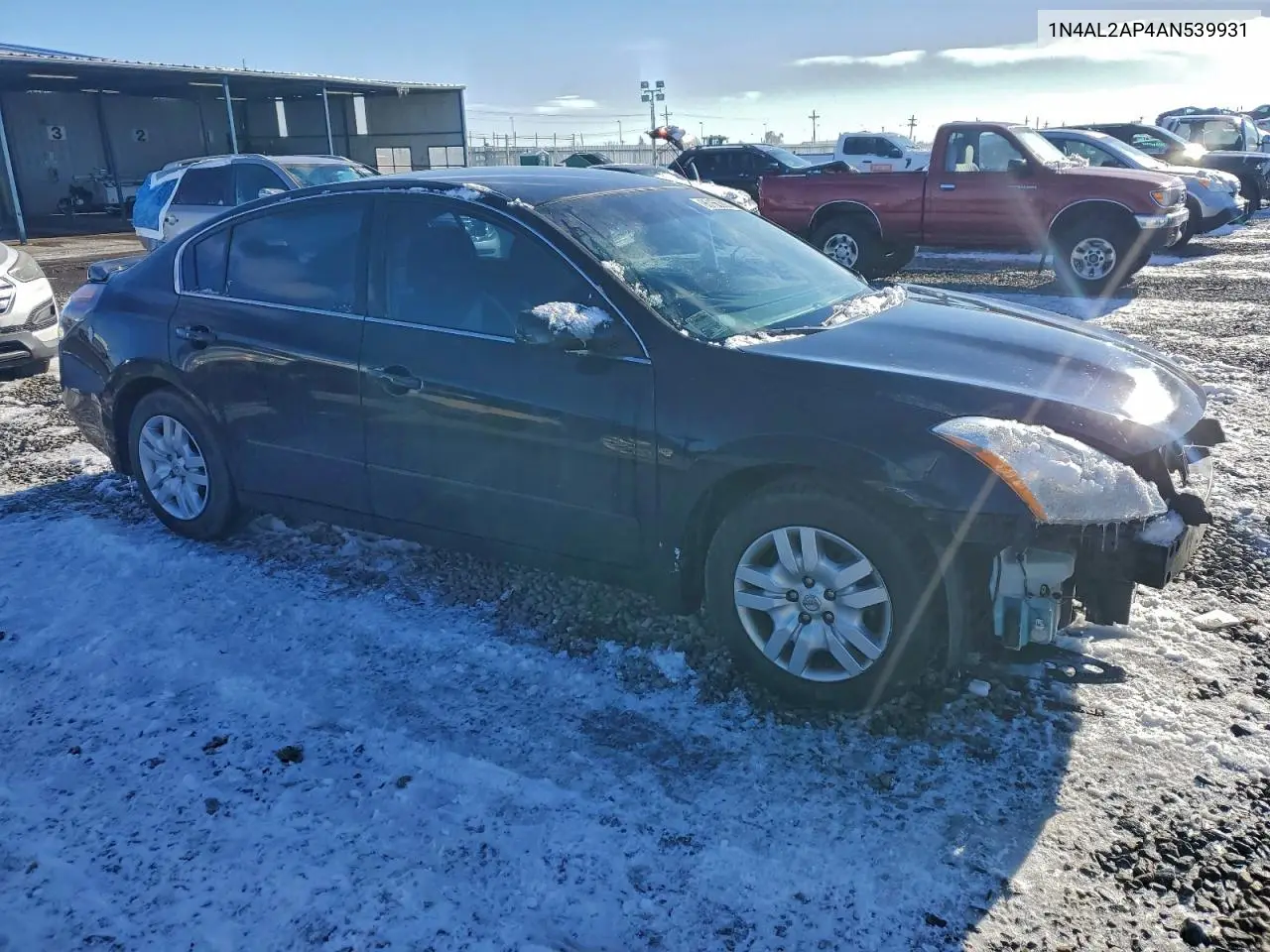 1N4AL2AP4AN539931 2010 Nissan Altima Base