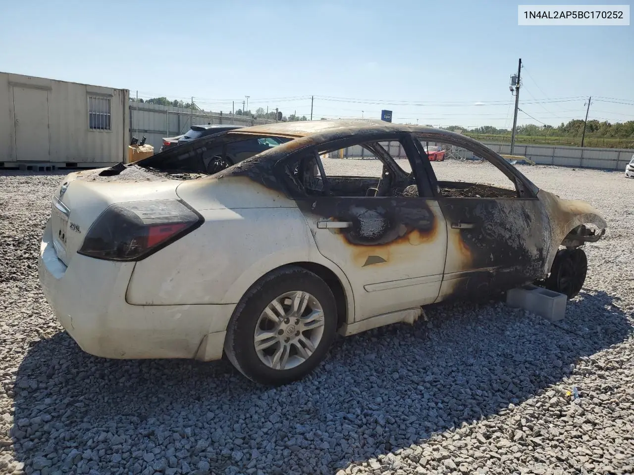 1N4AL2AP5BC170252 2011 Nissan Altima Base