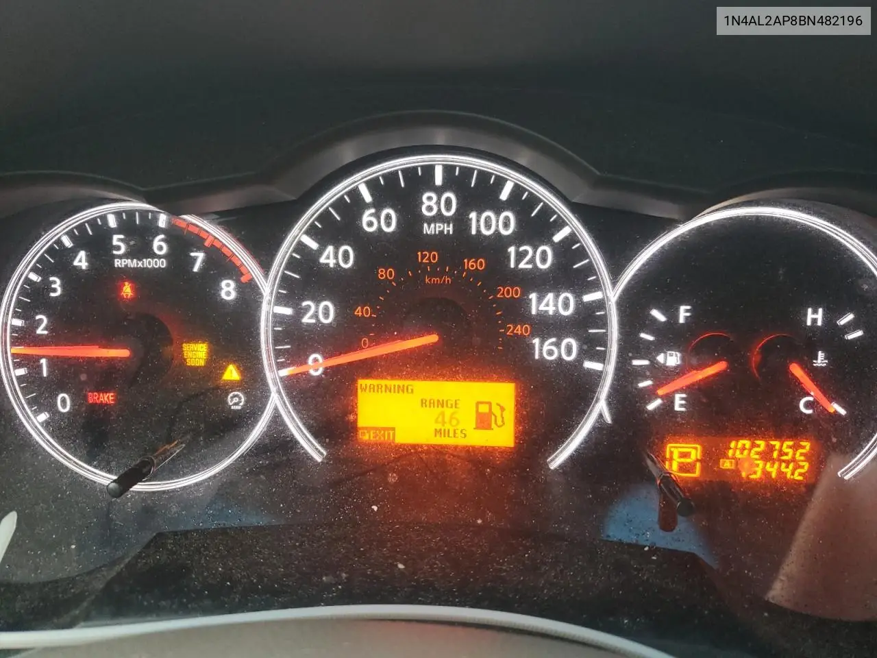 1N4AL2AP8BN482196 2011 Nissan Altima Base