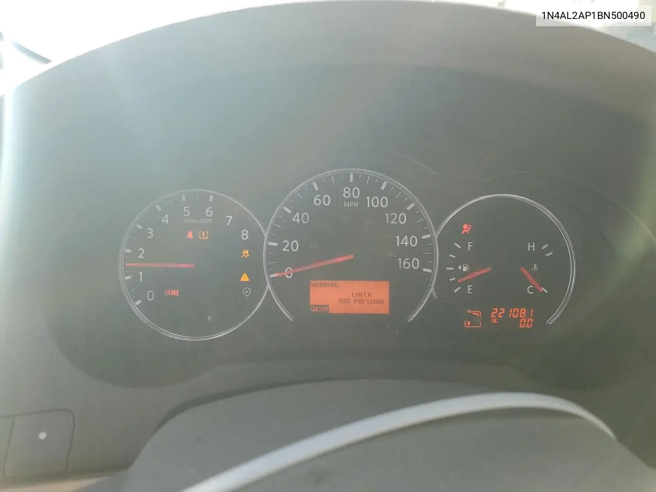 1N4AL2AP1BN500490 2011 Nissan Altima Base