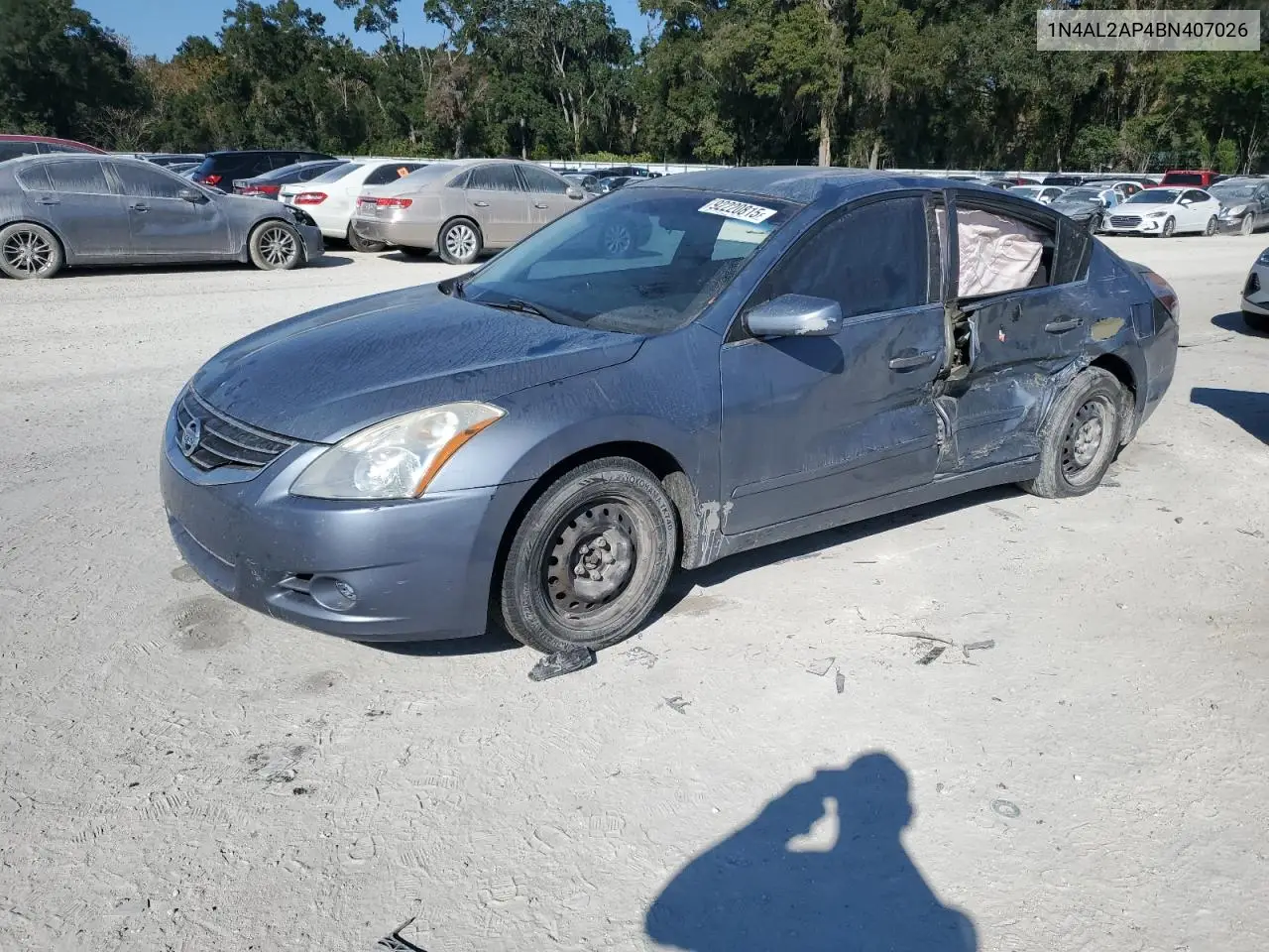 1N4AL2AP4BN407026 2011 Nissan Altima Base