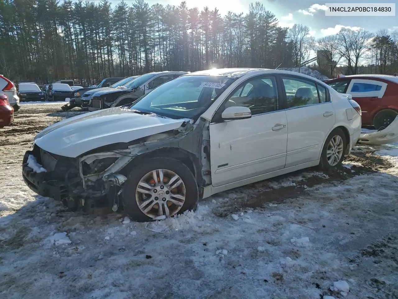 1N4CL2AP0BC184830 2011 Nissan Altima Hybrid