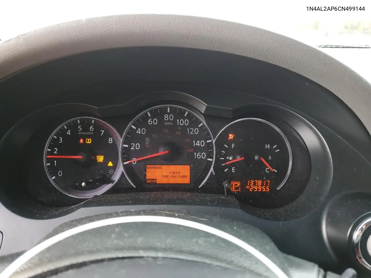 1N4AL2AP6CN499144 2012 Nissan Altima Base