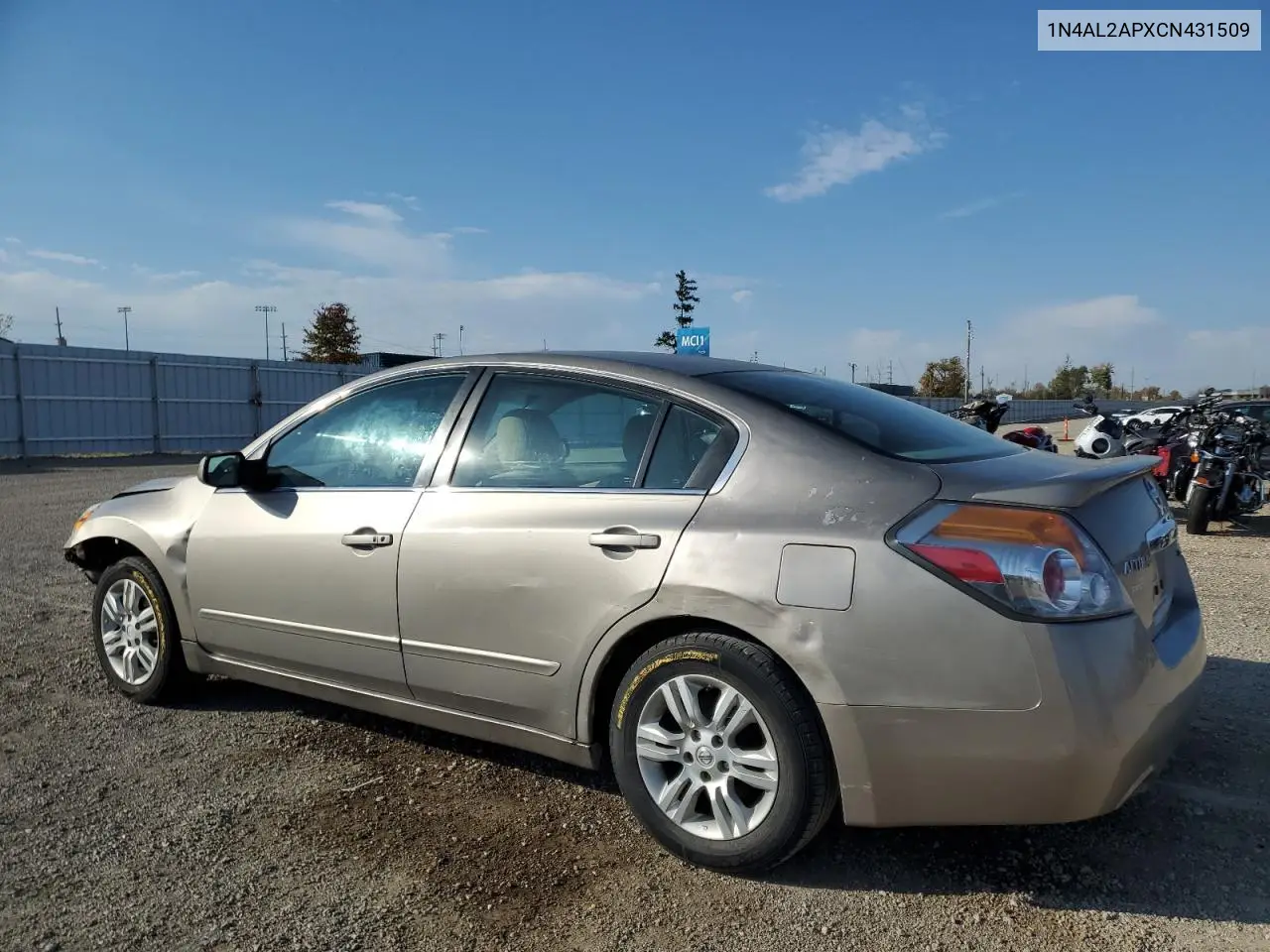 1N4AL2APXCN431509 2012 Nissan Altima Base