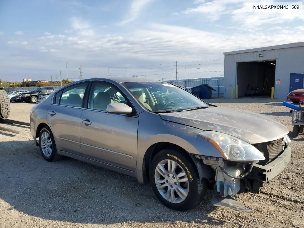 1N4AL2APXCN431509 2012 Nissan Altima Base