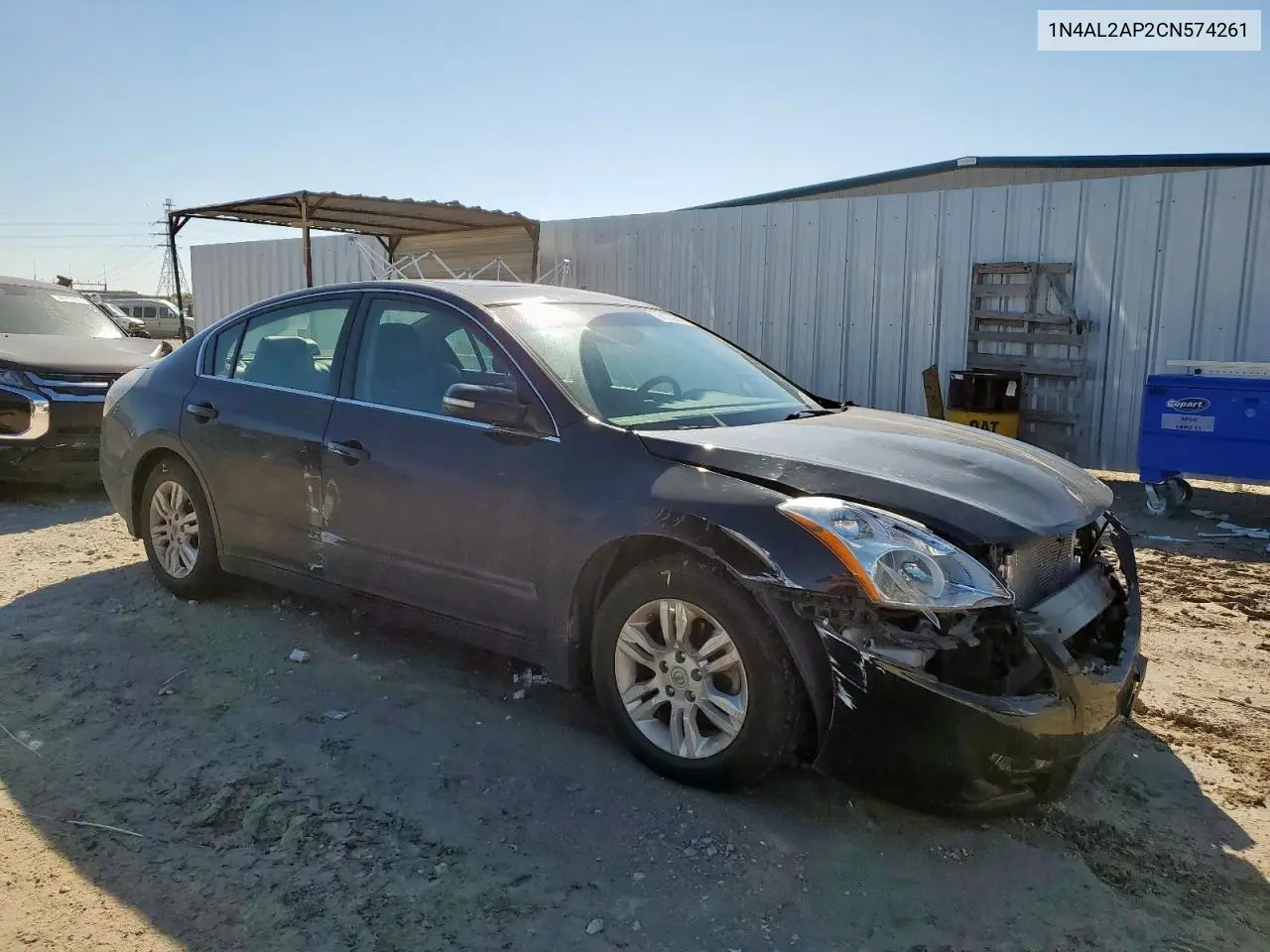 1N4AL2AP2CN574261 2012 Nissan Altima Base