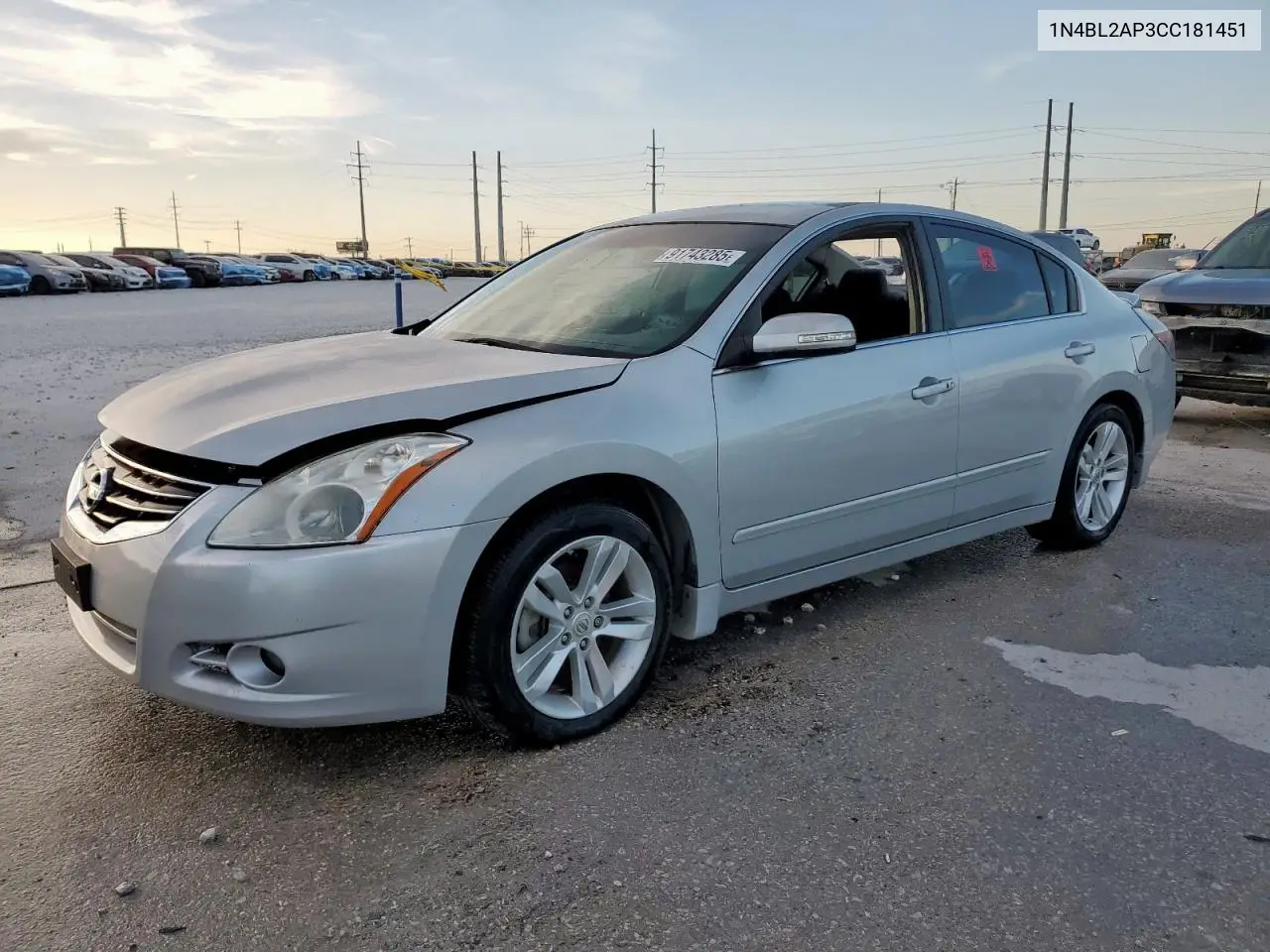 1N4BL2AP3CC181451 2012 Nissan Altima Sr