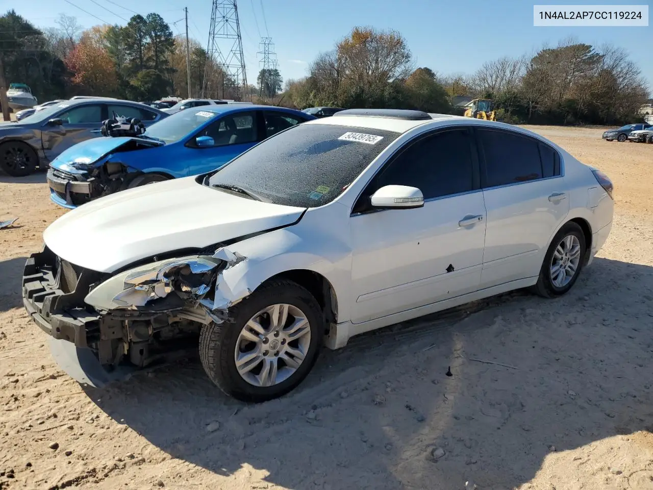 1N4AL2AP7CC119224 2012 Nissan Altima Base