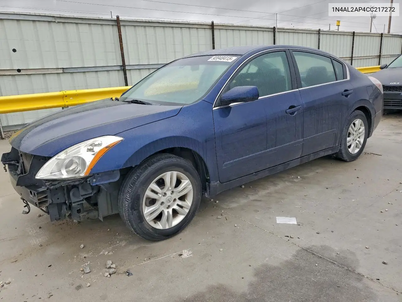 1N4AL2AP4CC217272 2012 Nissan Altima Base