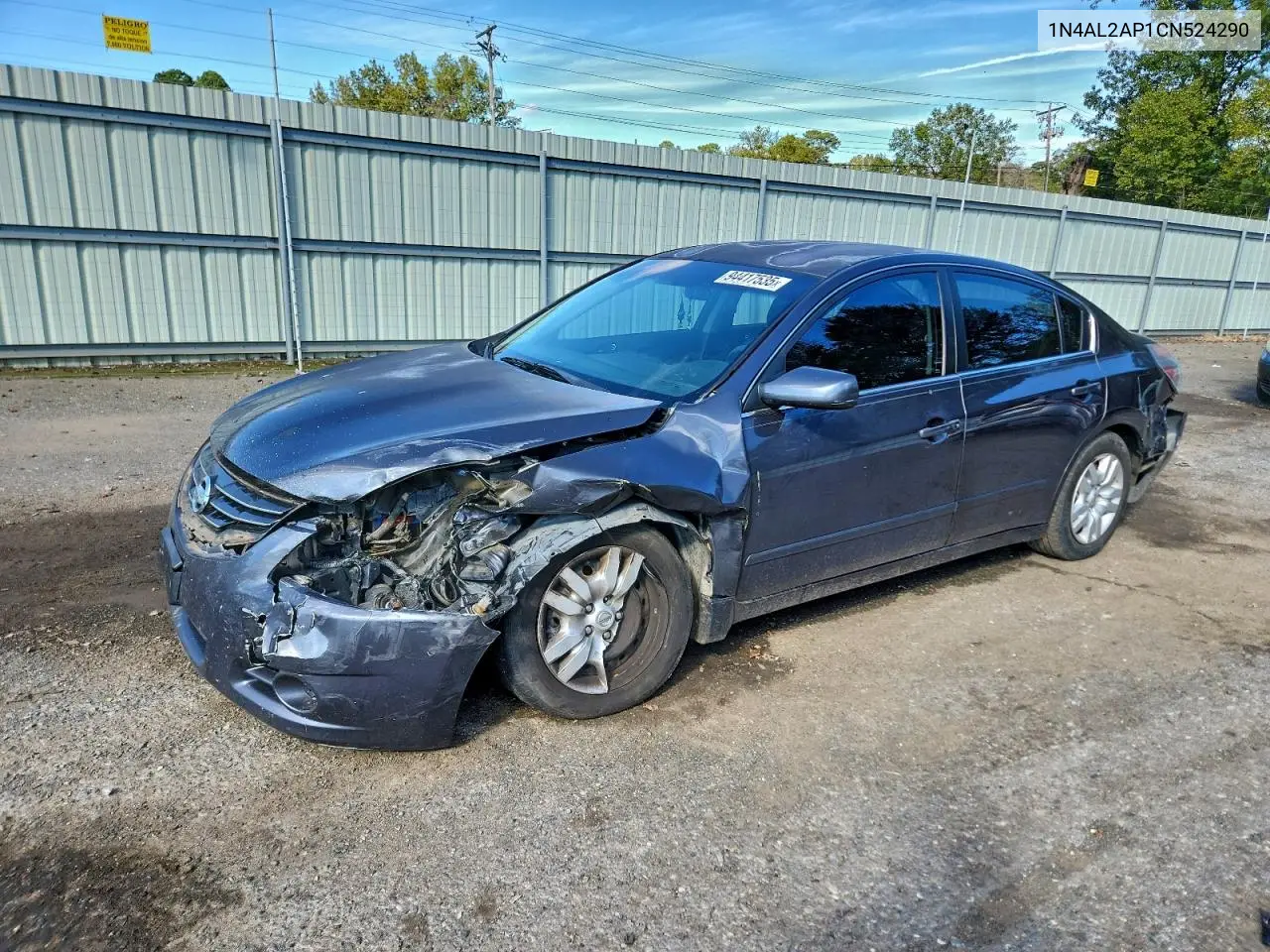 1N4AL2AP1CN524290 2012 Nissan Altima Base