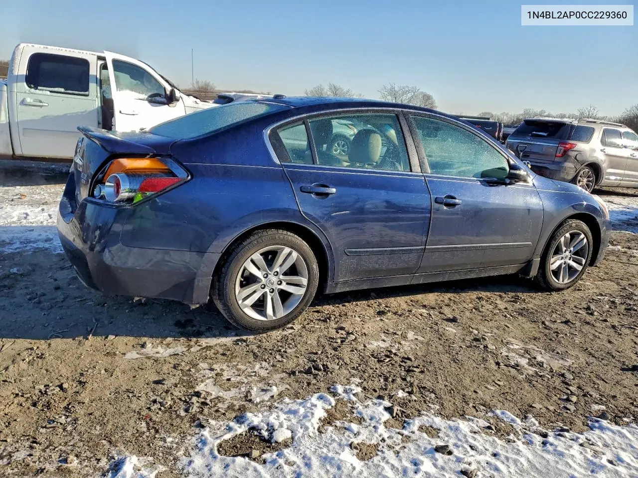 1N4BL2AP0CC229360 2012 Nissan Altima Sr