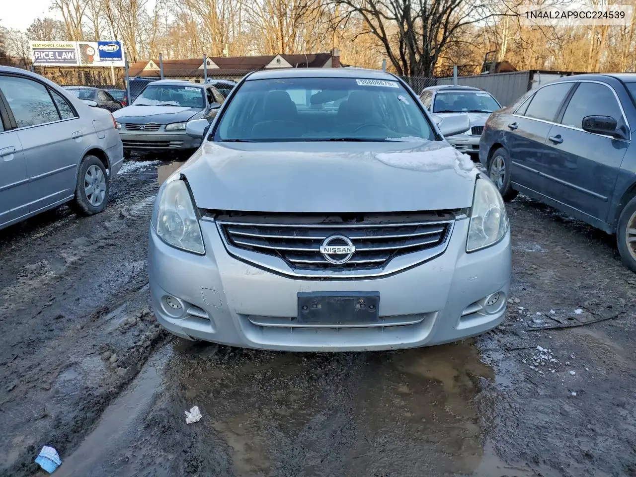 1N4AL2AP9CC224539 2012 Nissan Altima Base