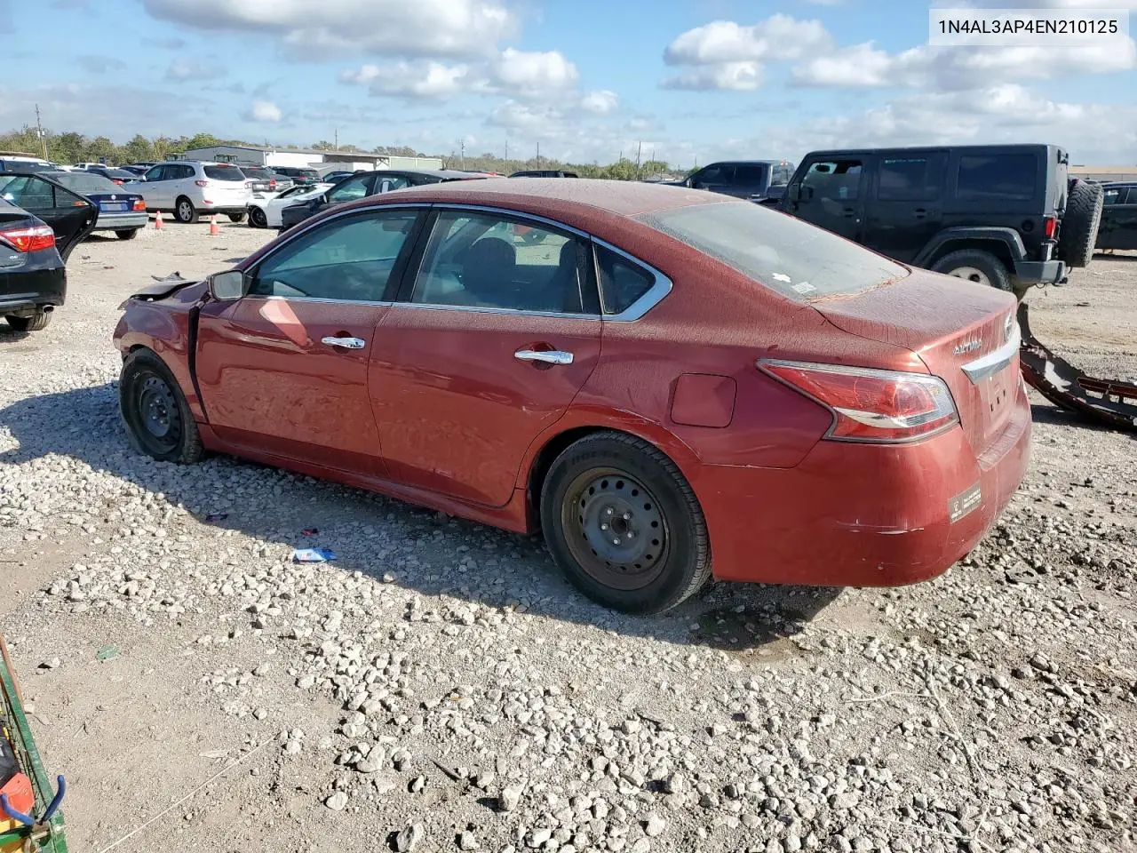 1N4AL3AP4EN210125 2014 Niss Altima 2.5