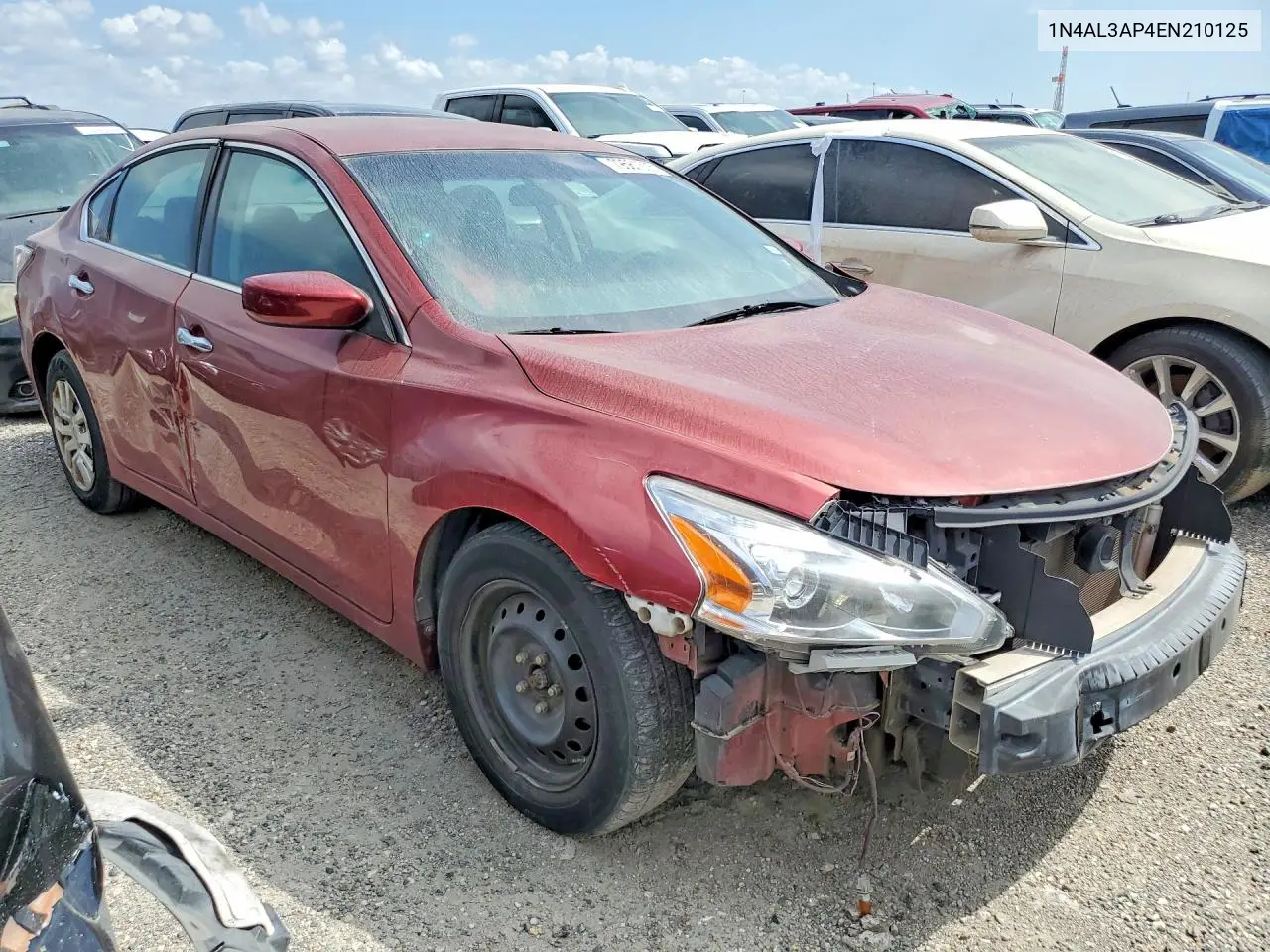 1N4AL3AP4EN210125 2014 Niss Altima 2.5