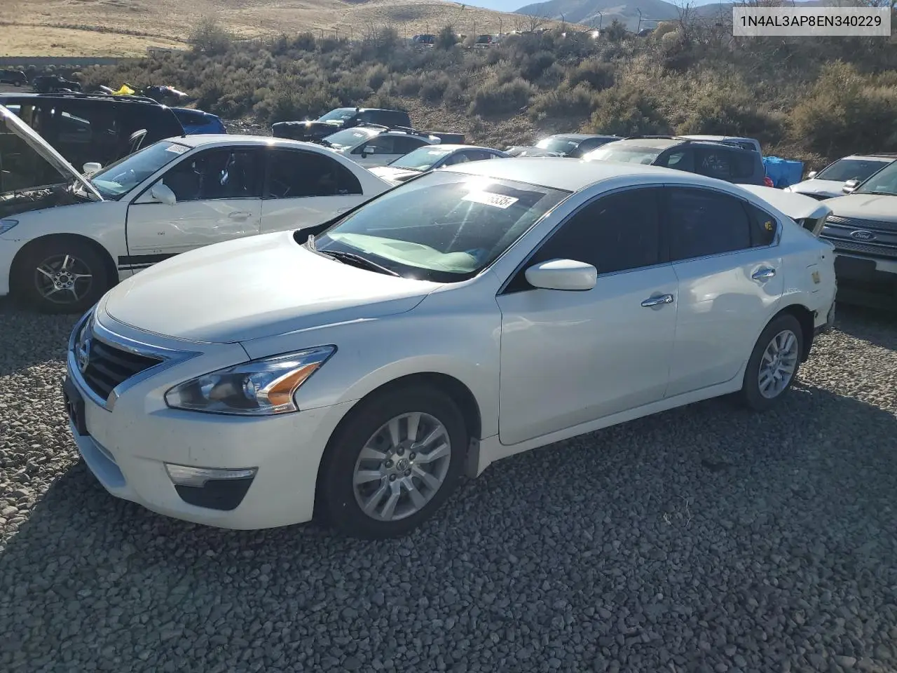1N4AL3AP8EN340229 2014 Nissan Altima 2.5