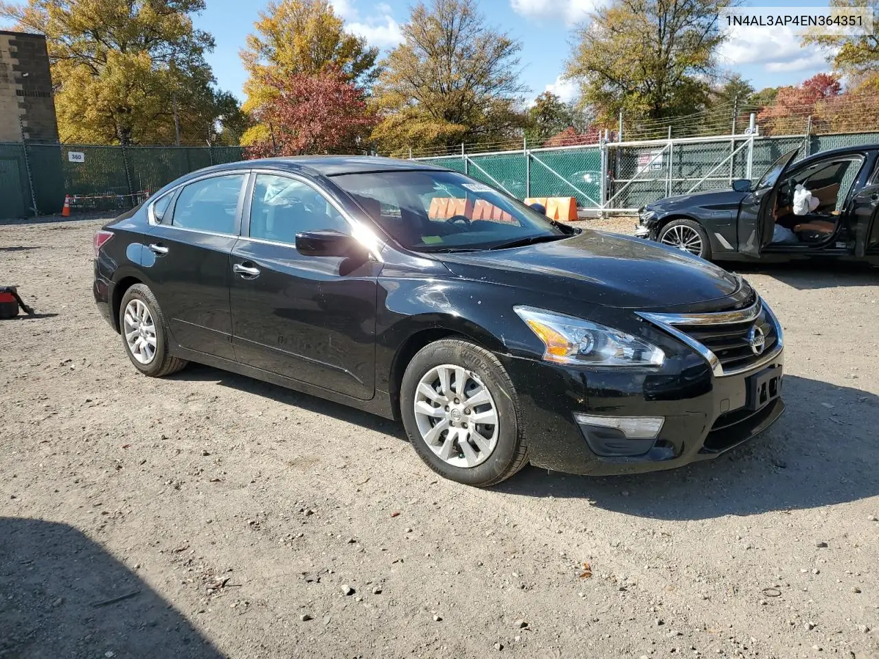 1N4AL3AP4EN364351 2014 Nissan Altima 2.5