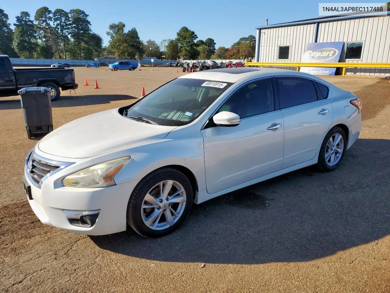 1N4AL3AP8EC117488 2014 Nissan Altima 2.5