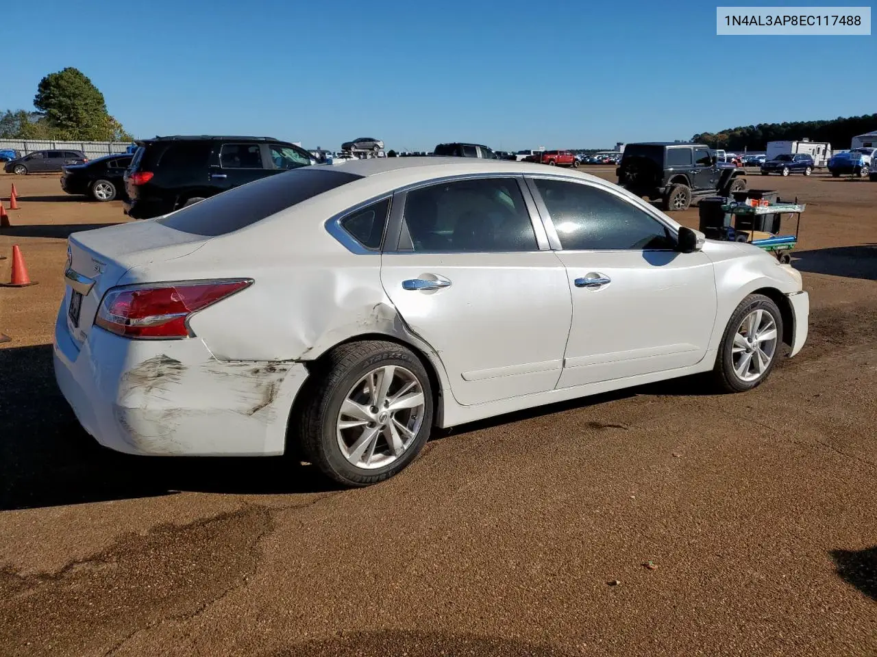 1N4AL3AP8EC117488 2014 Nissan Altima 2.5
