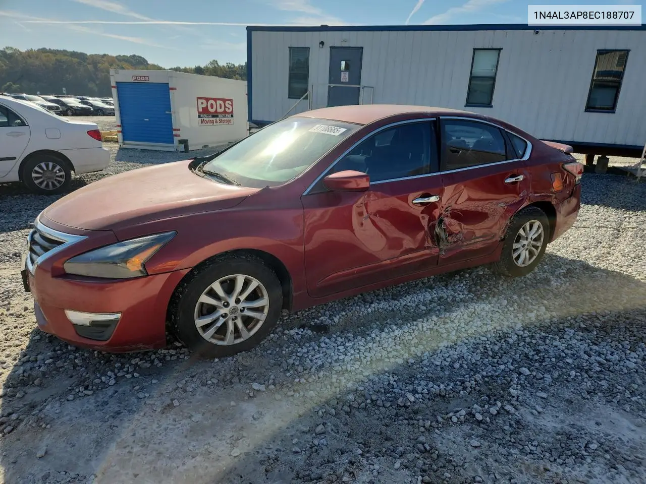 1N4AL3AP8EC188707 2014 Nissan Altima 2.5