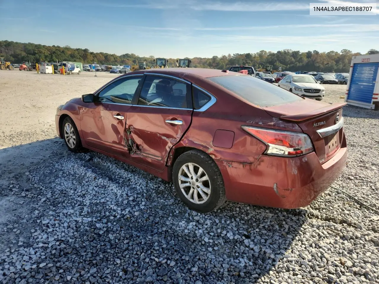 1N4AL3AP8EC188707 2014 Nissan Altima 2.5