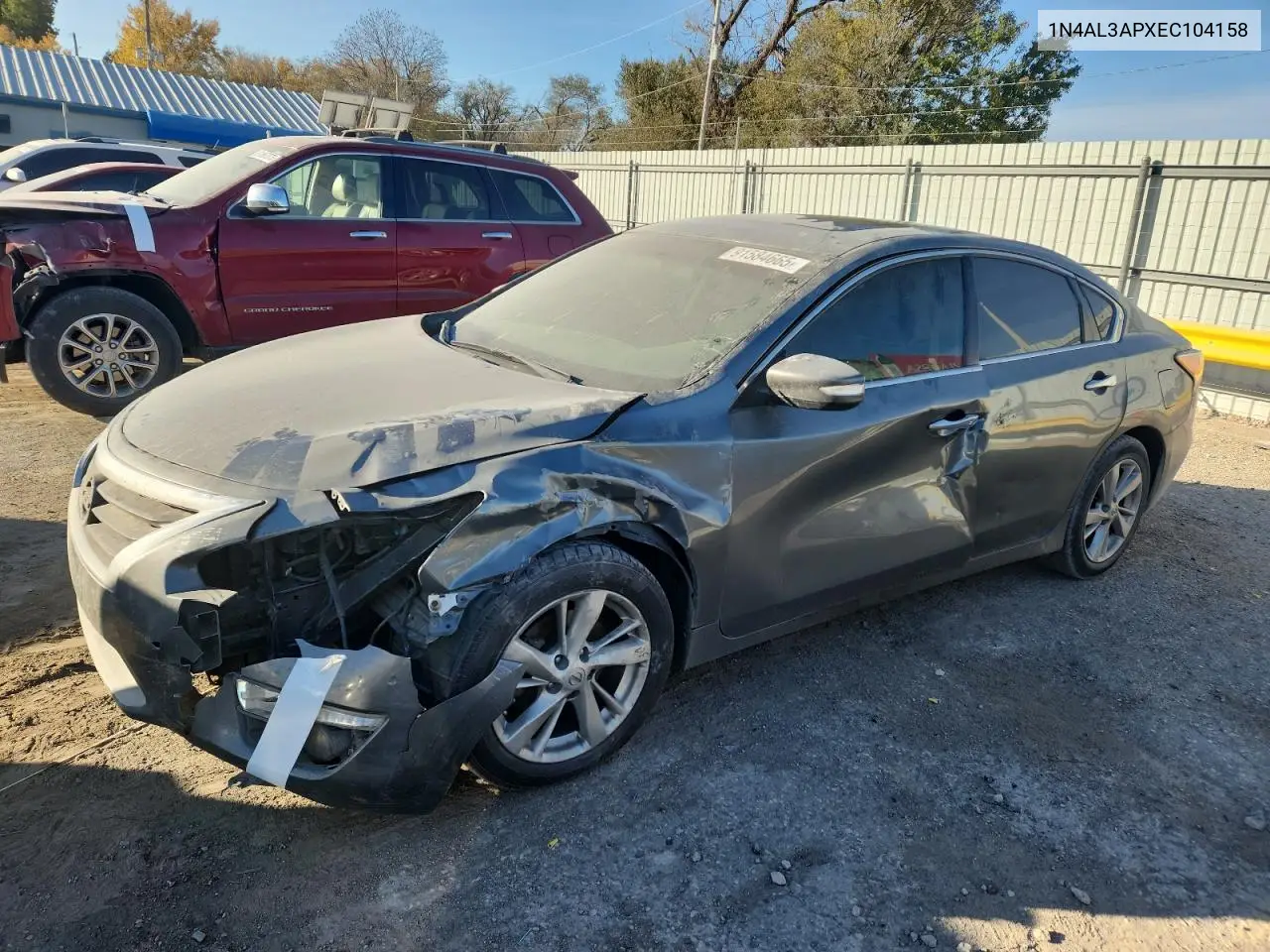 1N4AL3APXEC104158 2014 Nissan Altima 2.5