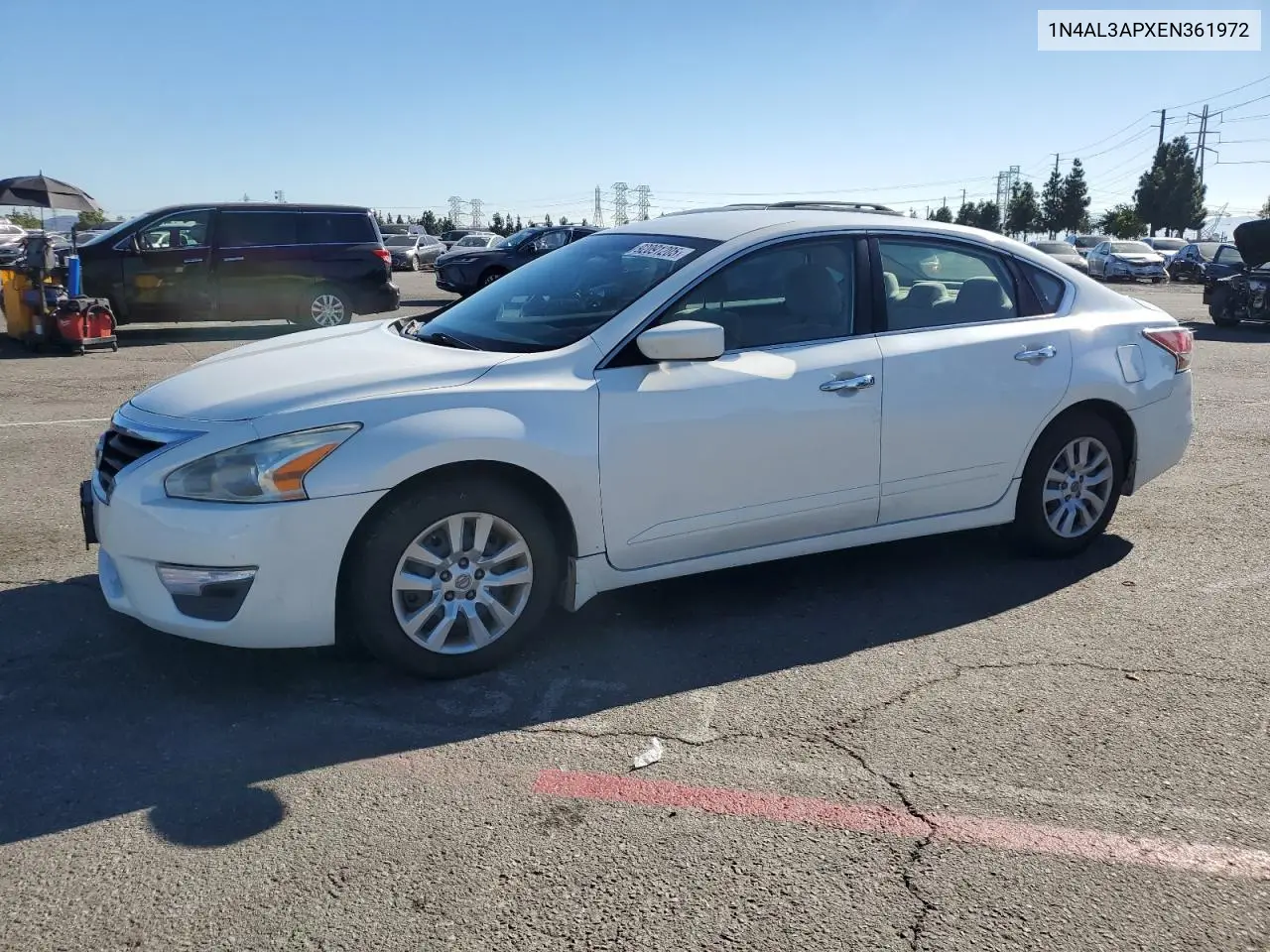 1N4AL3APXEN361972 2014 Nissan Altima 2.5