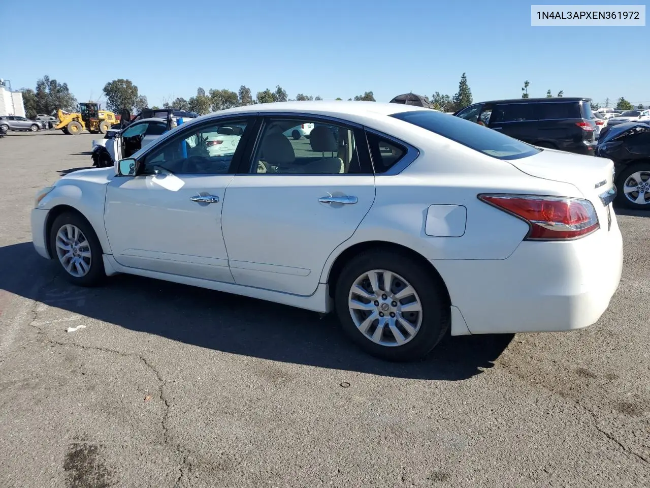 1N4AL3APXEN361972 2014 Nissan Altima 2.5