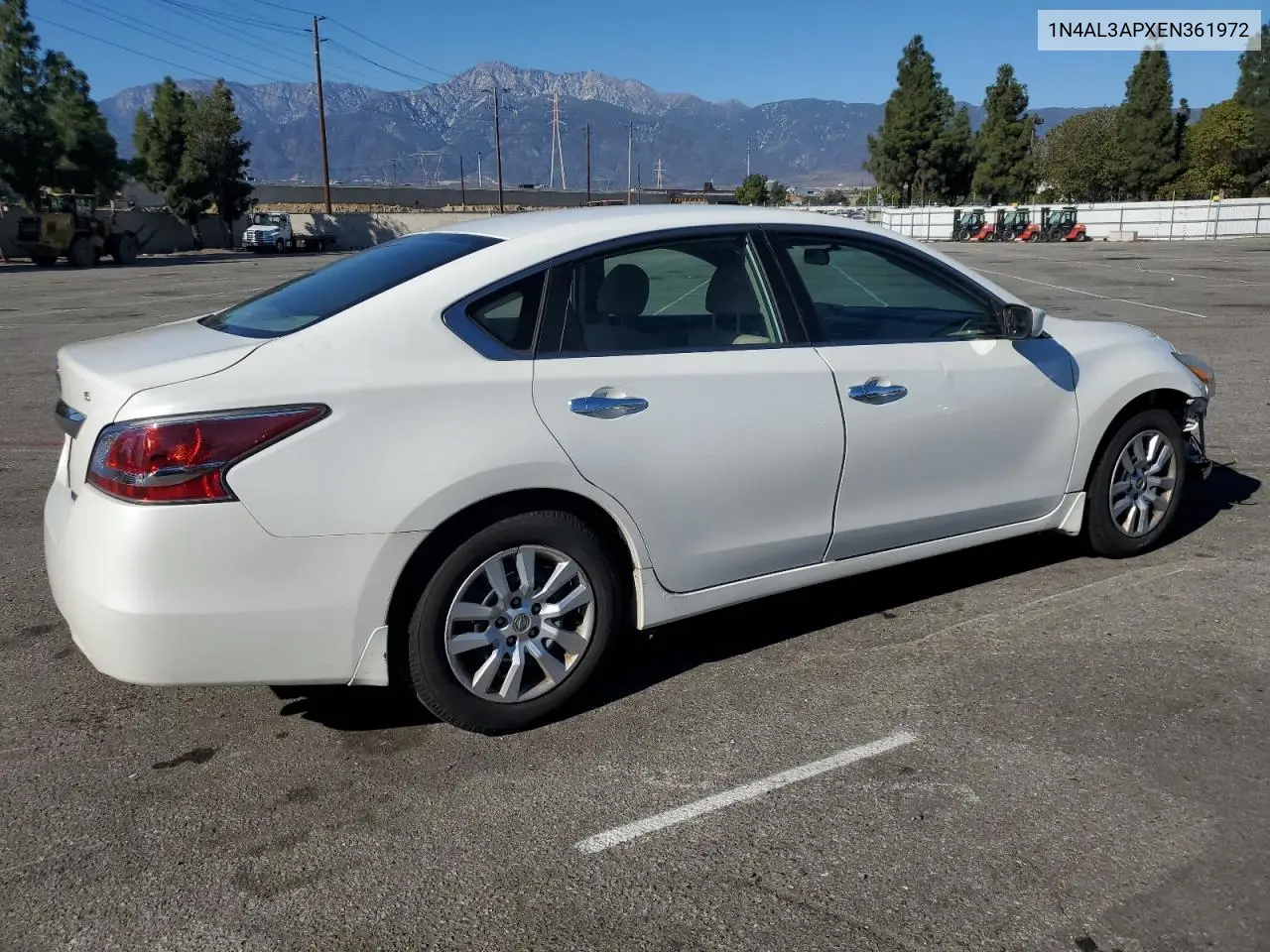 1N4AL3APXEN361972 2014 Nissan Altima 2.5