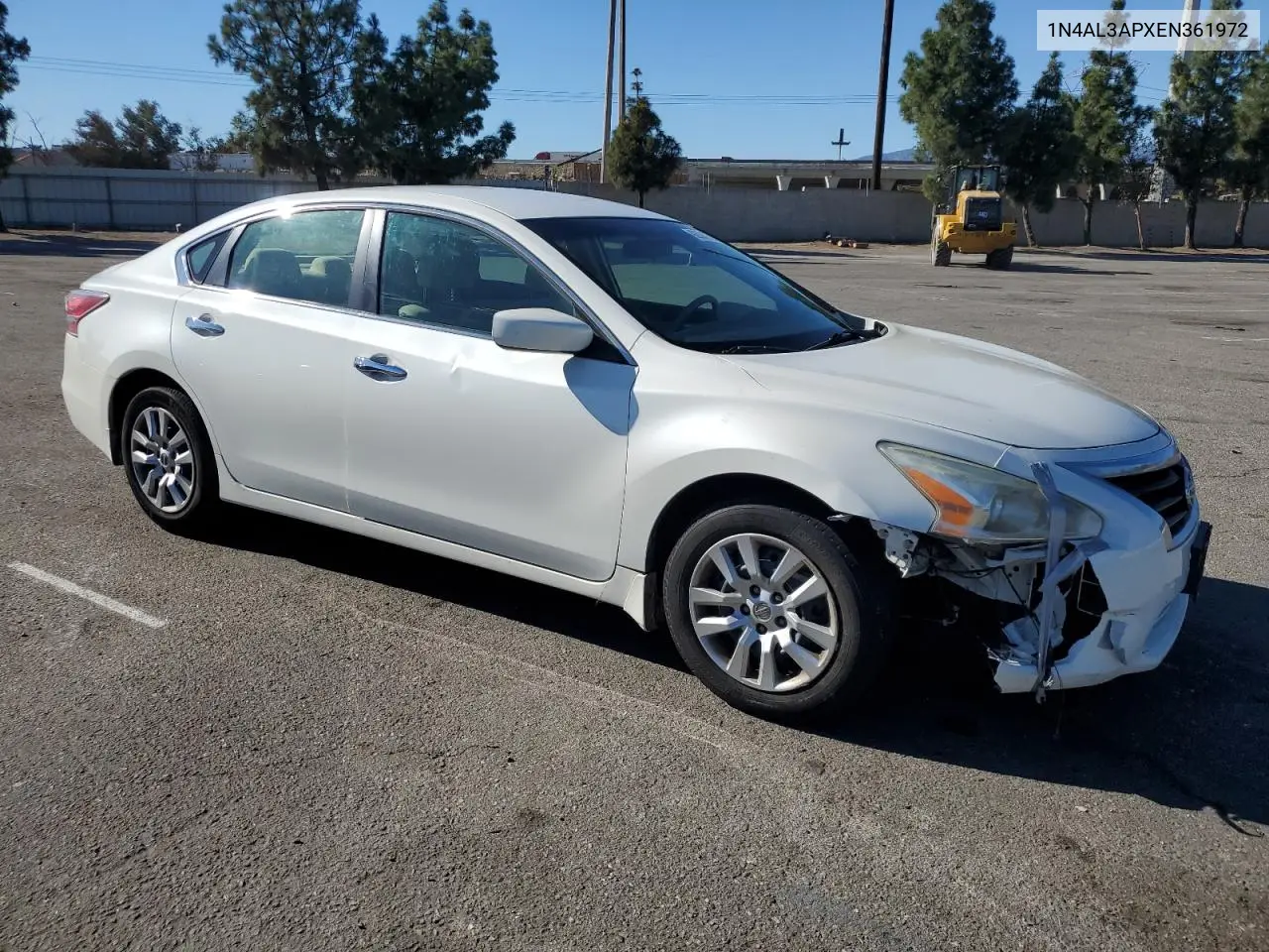 1N4AL3APXEN361972 2014 Nissan Altima 2.5