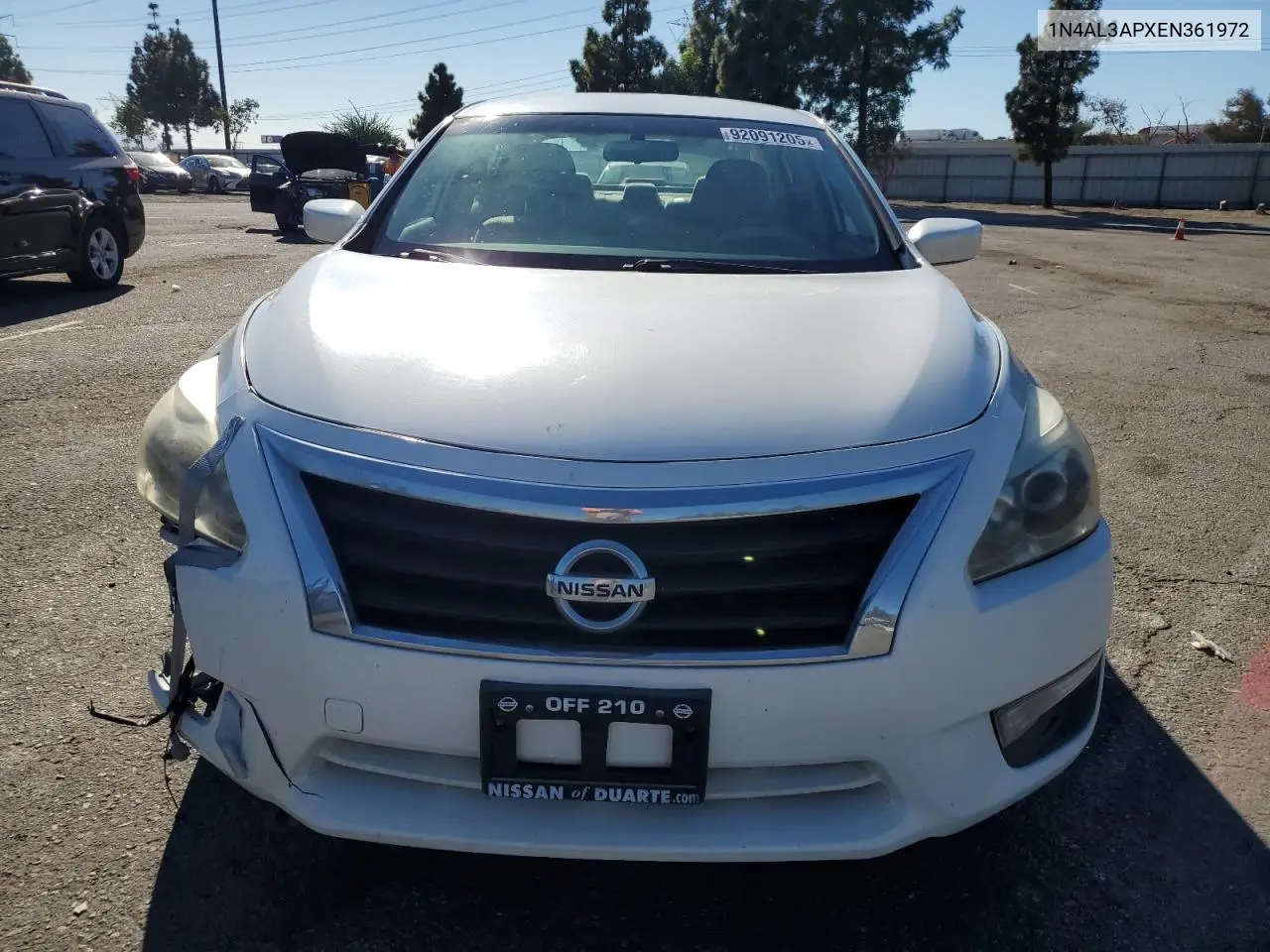 1N4AL3APXEN361972 2014 Nissan Altima 2.5