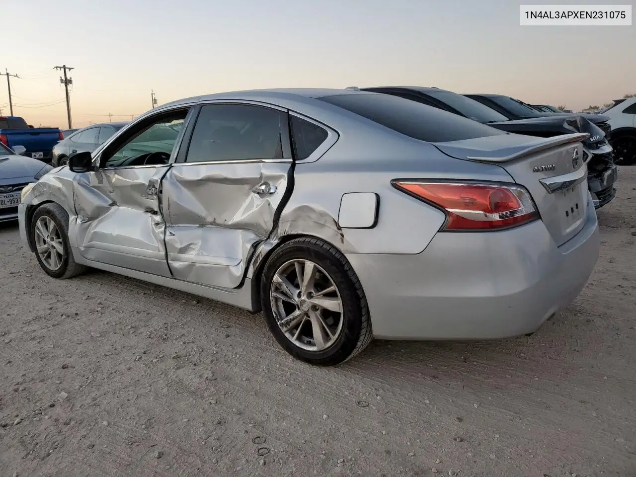 1N4AL3APXEN231075 2014 Nissan Altima 2.5