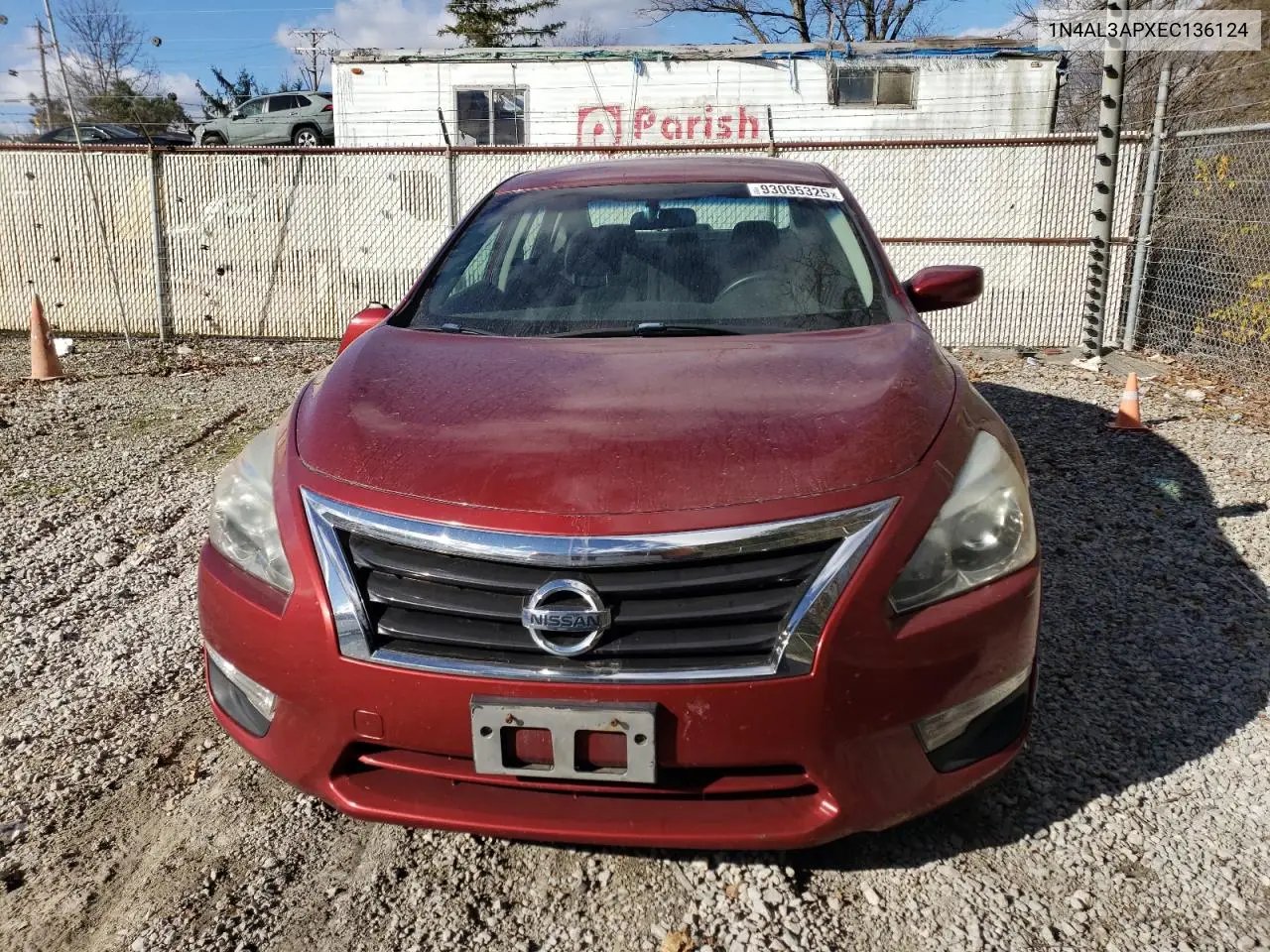 1N4AL3APXEC136124 2014 Nissan Altima 2.5