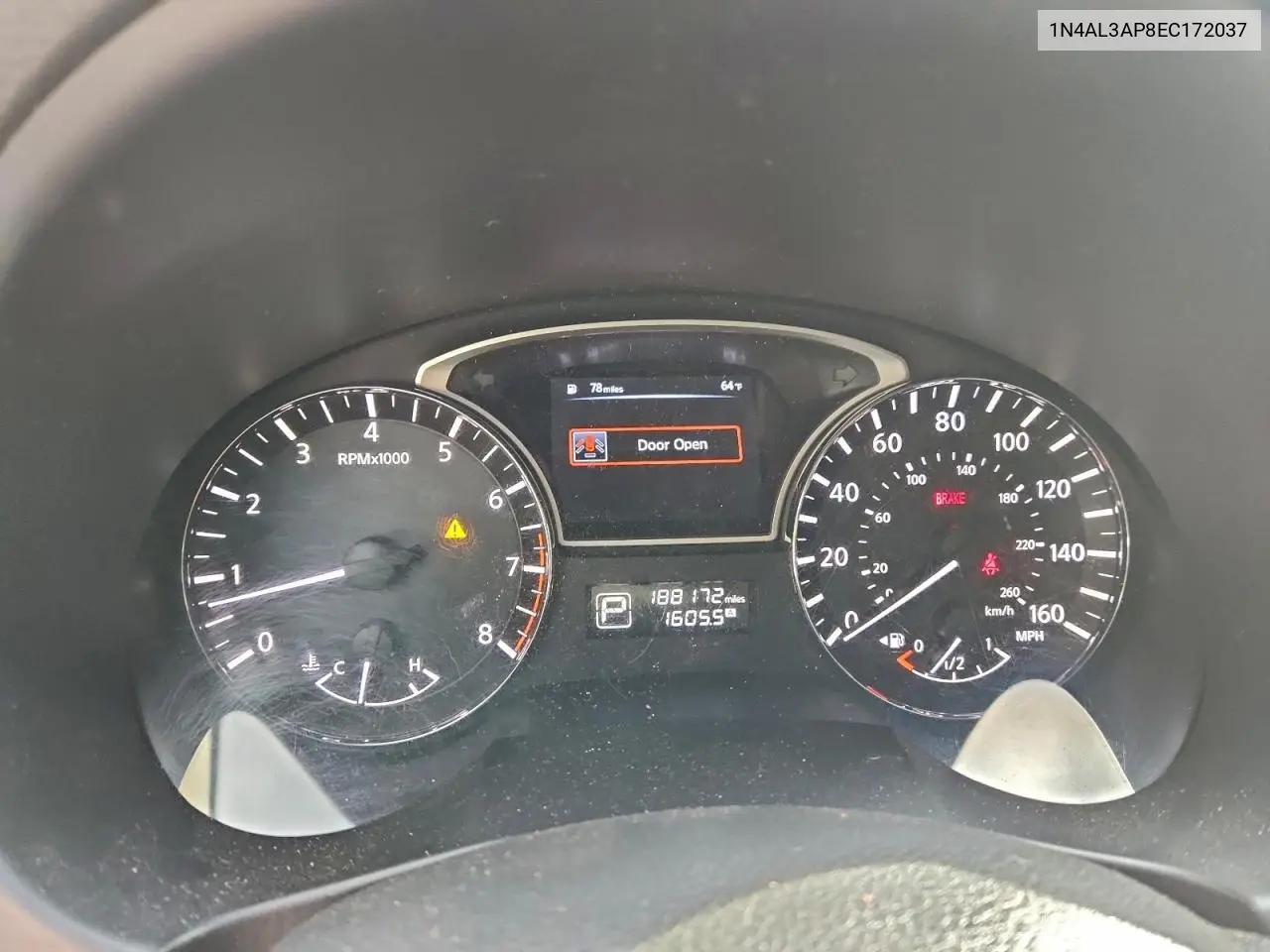 1N4AL3AP8EC172037 2014 Nissan Altima 2.5