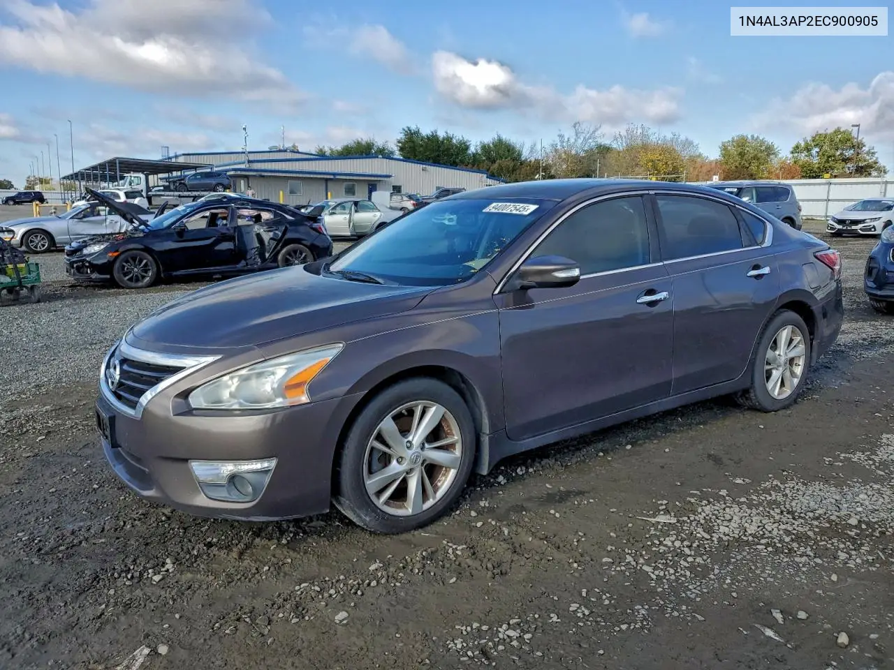 1N4AL3AP2EC900905 2014 Nissan Altima 2.5