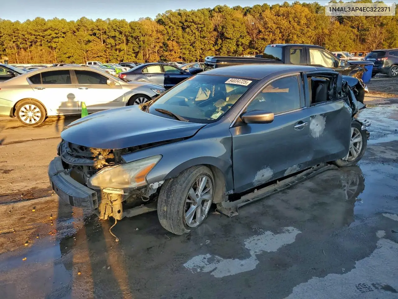 1N4AL3AP4EC322371 2014 Nissan Altima 2.5