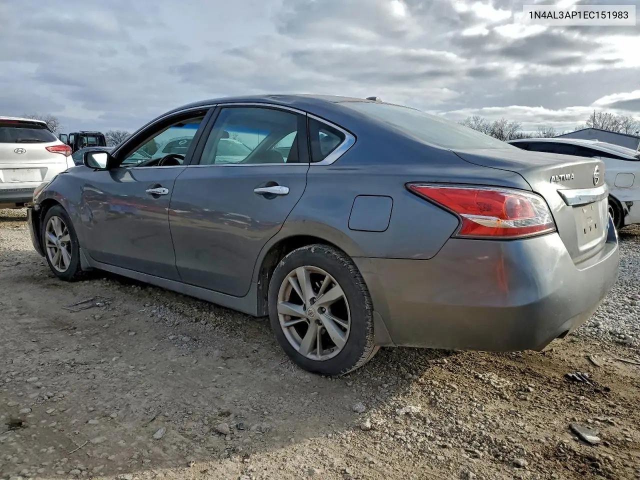 1N4AL3AP1EC151983 2014 Nissan Altima 2.5
