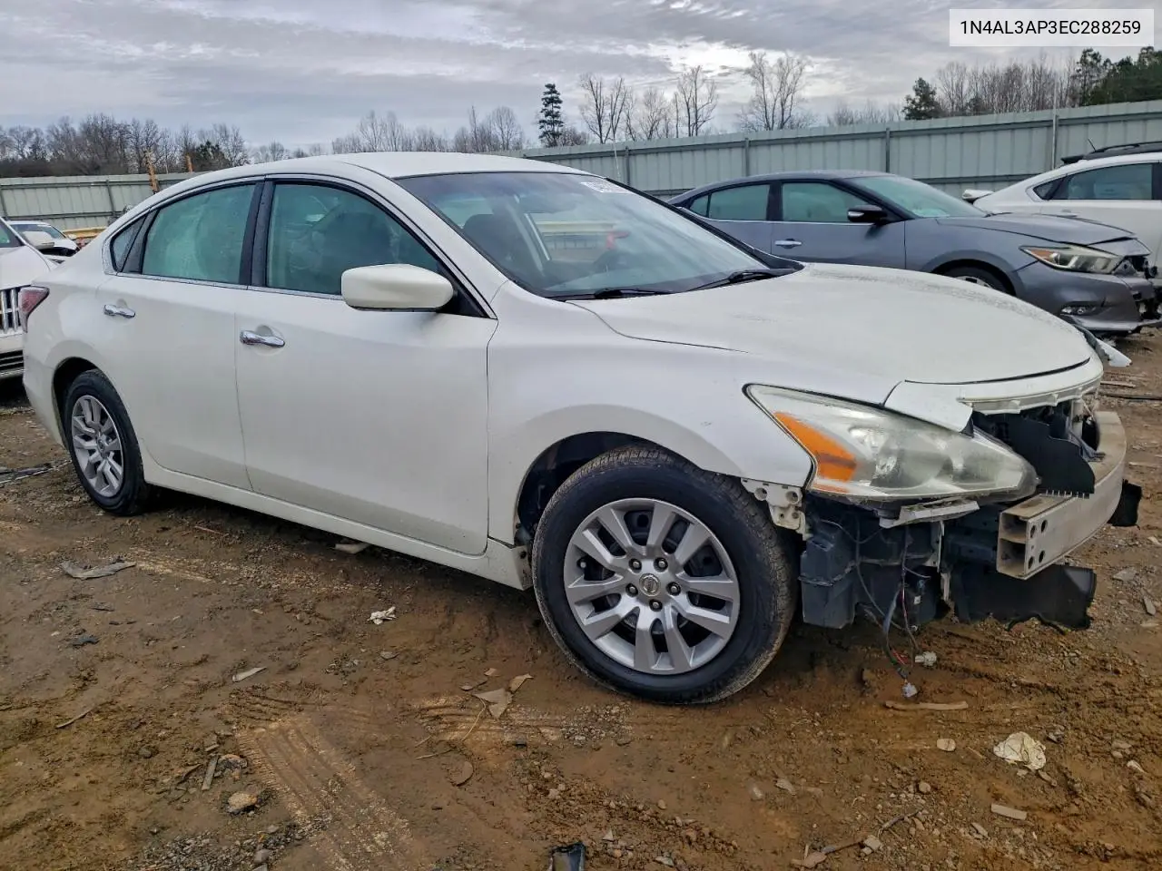 1N4AL3AP3EC288259 2014 Nissan Altima 2.5