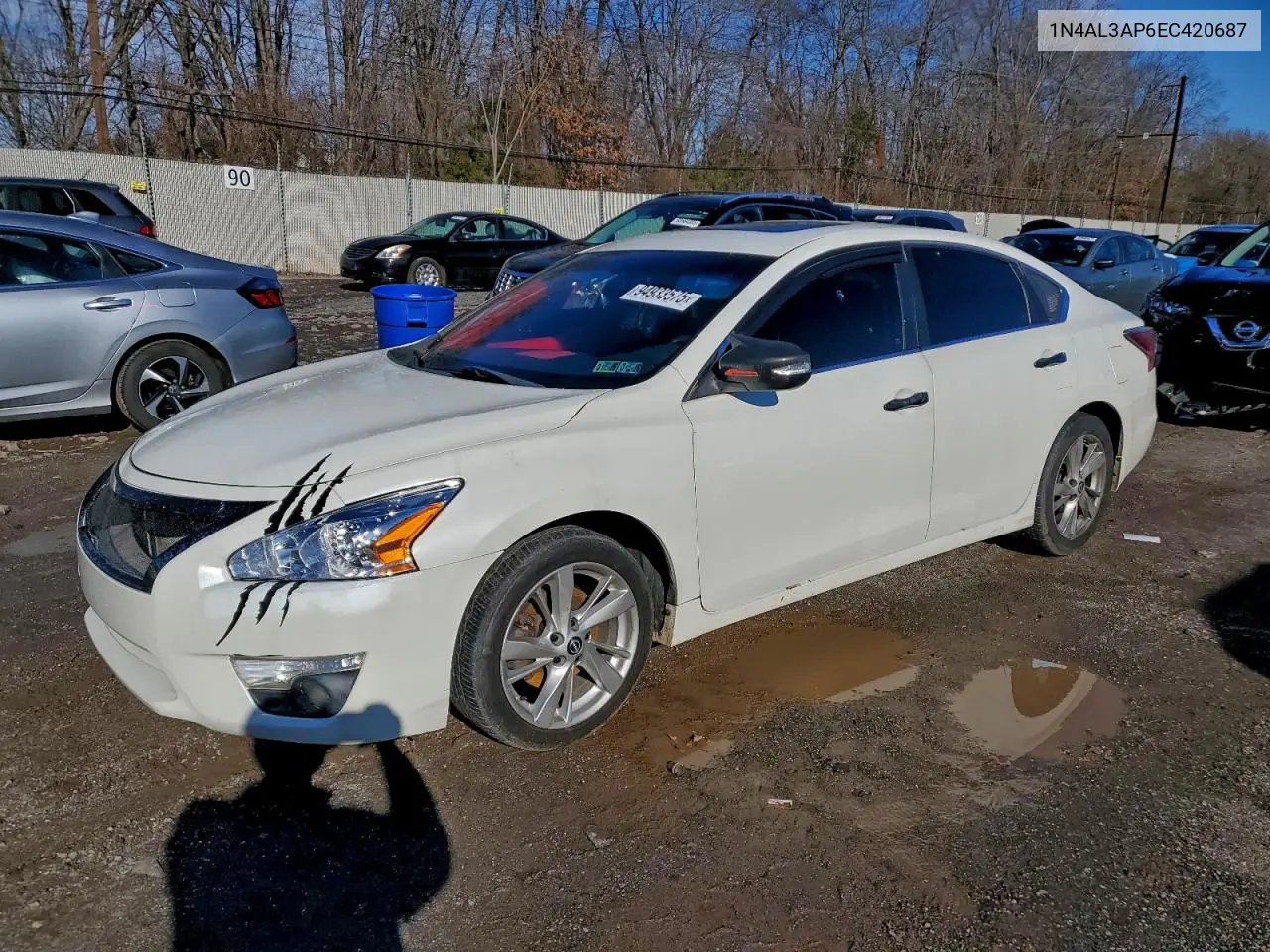 1N4AL3AP6EC420687 2014 Nissan Altima 2.5