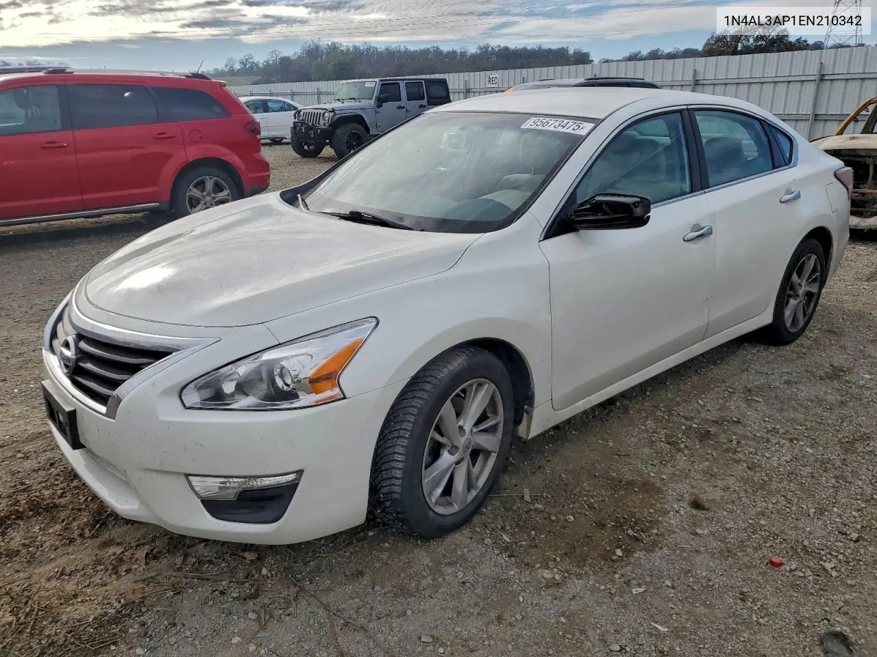 1N4AL3AP1EN210342 2014 Nissan Altima 2.5