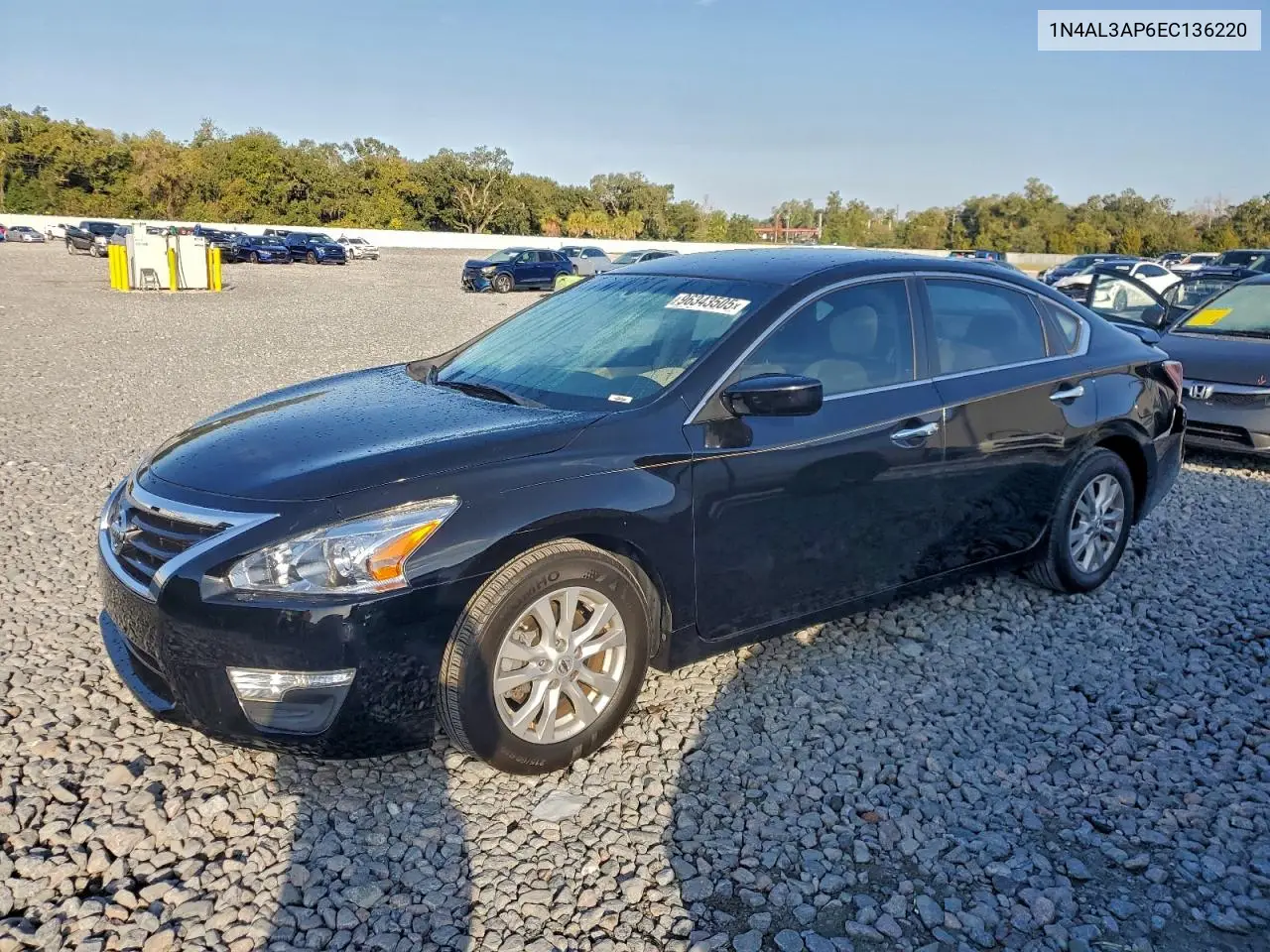 1N4AL3AP6EC136220 2014 Nissan Altima 2.5