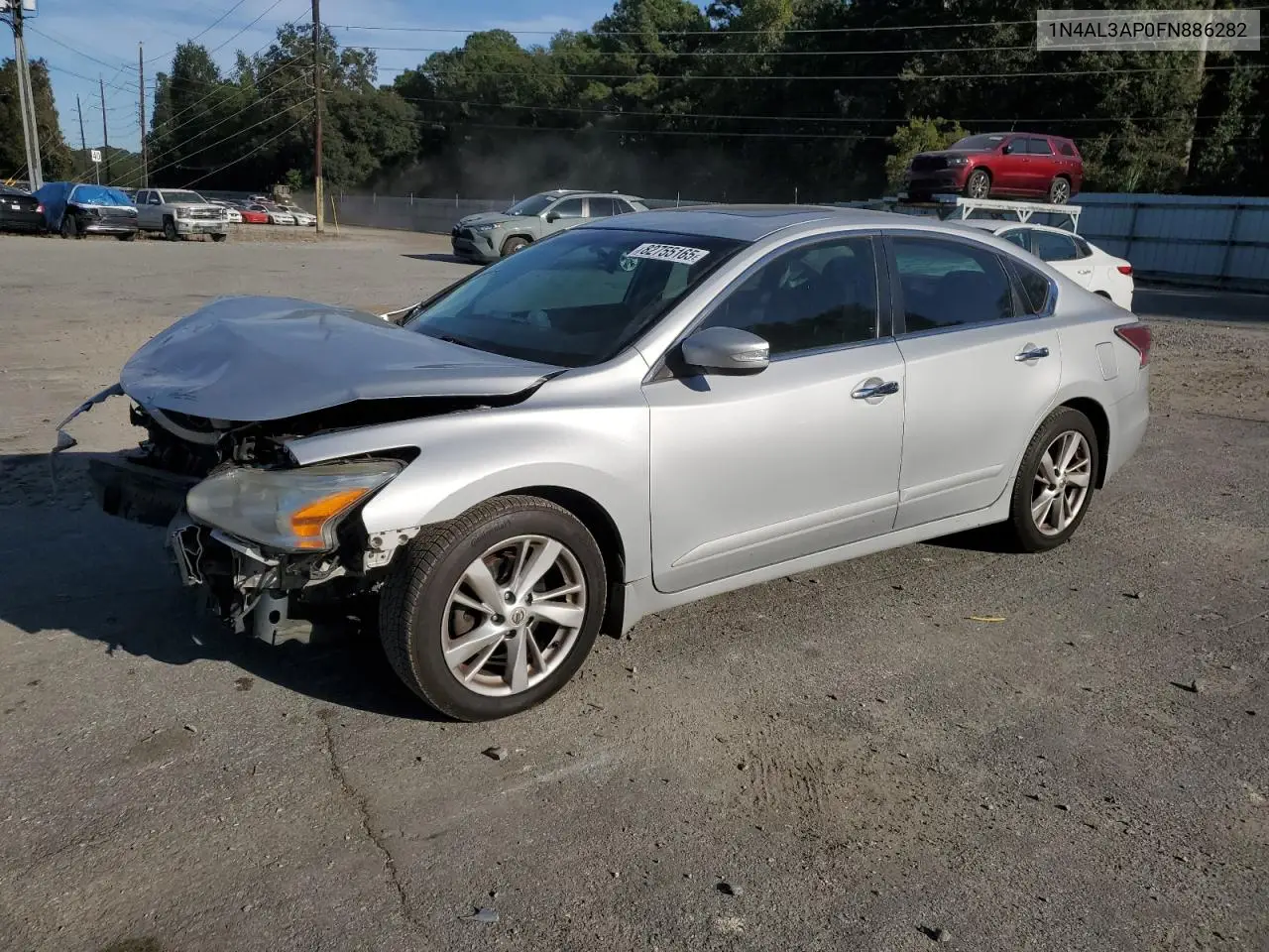 1N4AL3AP0FN886282 2015 Niss Altima 2.5 Sl