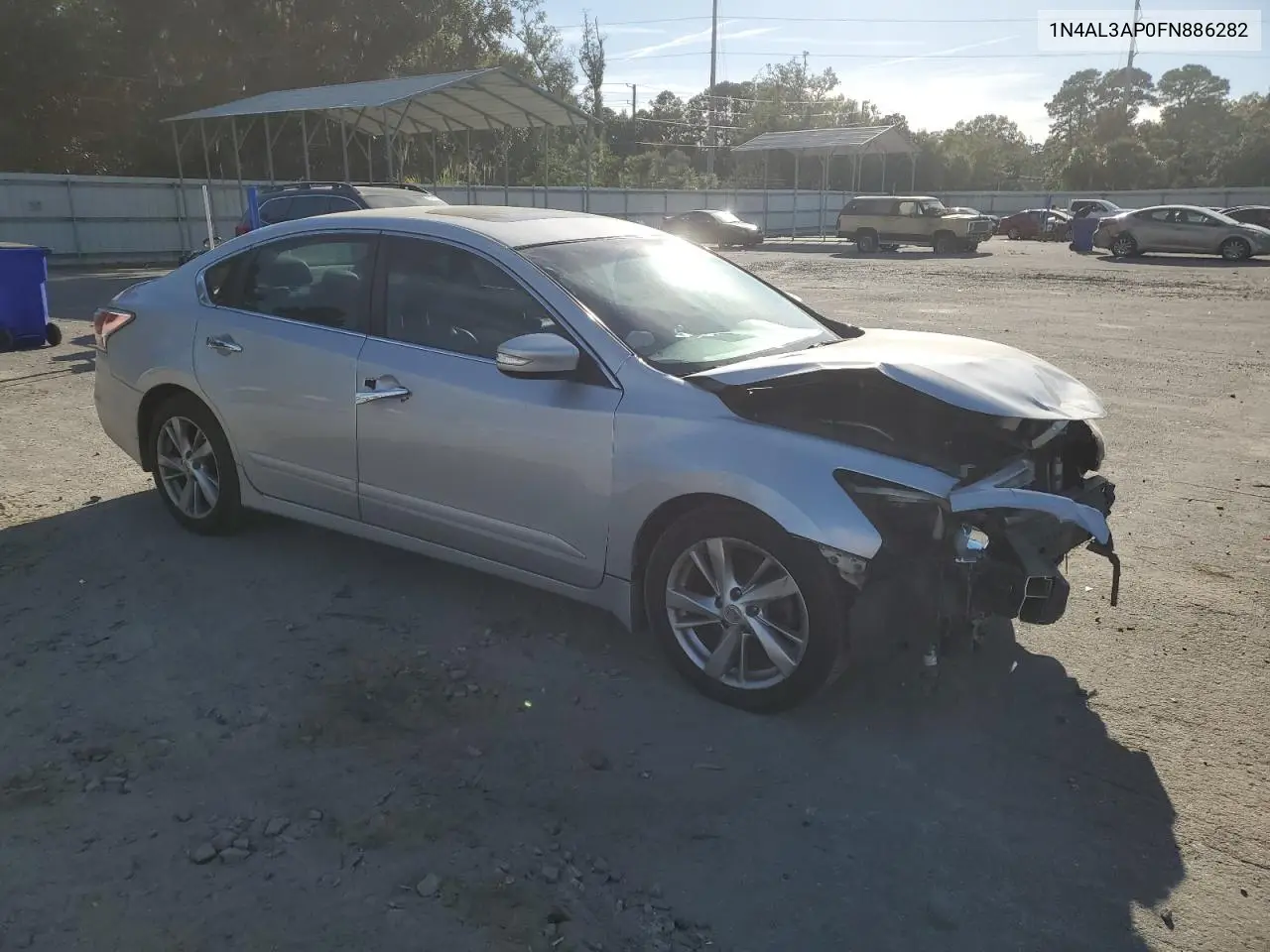 1N4AL3AP0FN886282 2015 Niss Altima 2.5 Sl