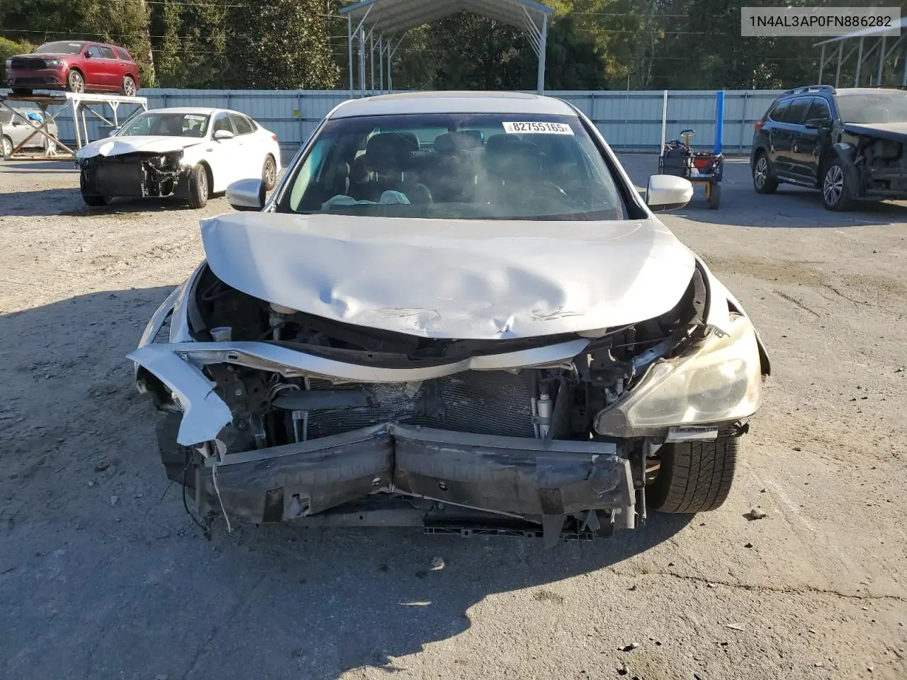 1N4AL3AP0FN886282 2015 Niss Altima 2.5 Sl