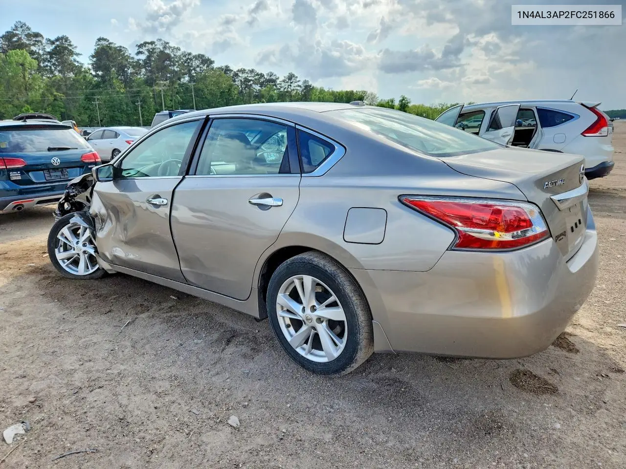 1N4AL3AP2FC251866 2015 Niss Altima 2.5 Sv